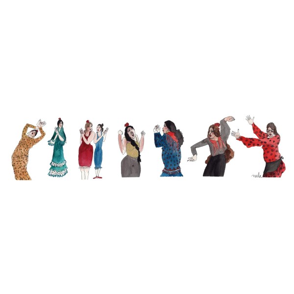 TARJETA FLAMENCA