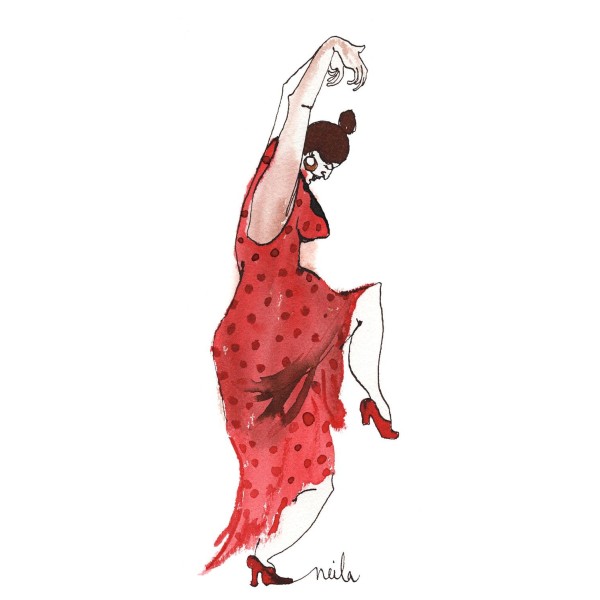 FLAMENCA ROJA