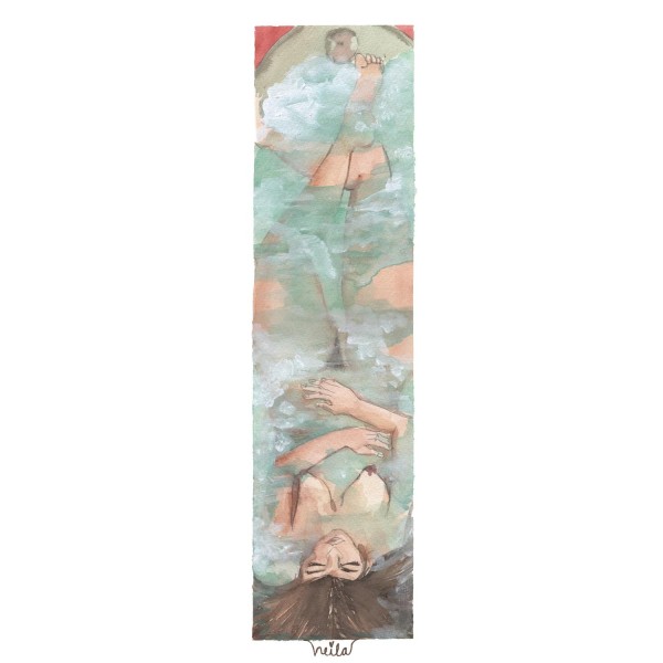 MUJER EN LA BAÑERA