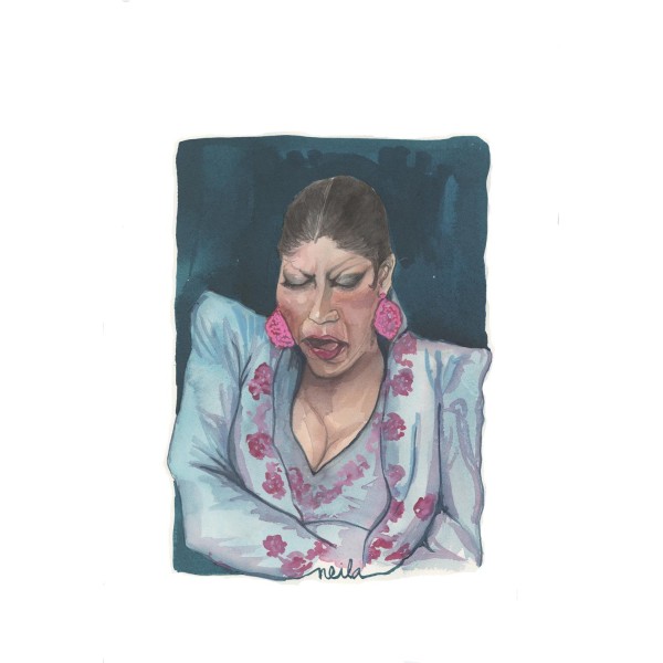 CHAQUETA DE FLORES