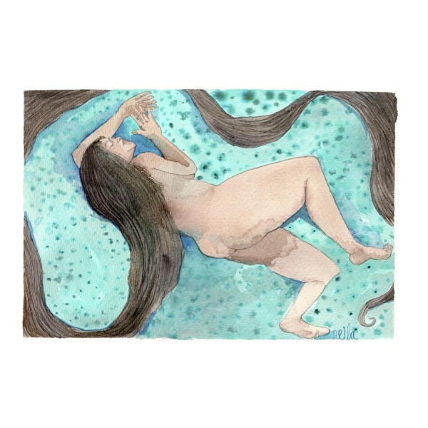 ME GUSTA EL PELO SUELTO